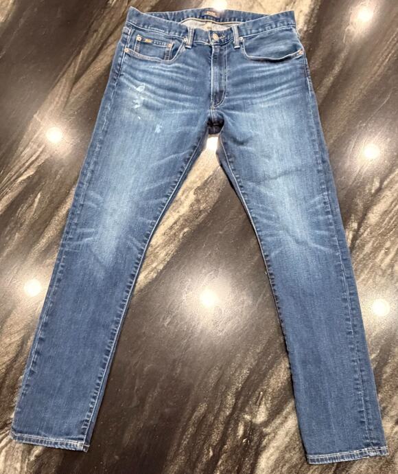 Polo Ralph Lauren Other - Polo Ralph Lauren Sullivan Slim Jeans Mens 32x32 Stretch Medium Wash Whiskered